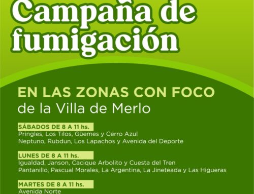 Programa de Lucha Contra el Dengue en la Villa de Merlo: Campaña de Fumigación en Marcha