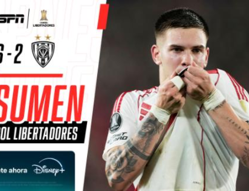 River Plate goleó 6-2 a Independiente del Valle y se clasificó a los octavos de la Copa Libertadores