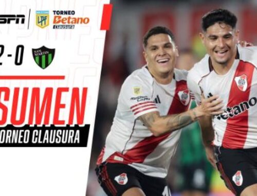 River venció a San Martín y recuperó la cima de su zona en el Torneo Clausura