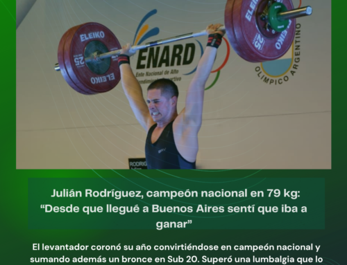 Julián Rodríguez, campeón nacional en 79 kg: “Desde que llegué a Buenos Aires sentí que iba a ganar”